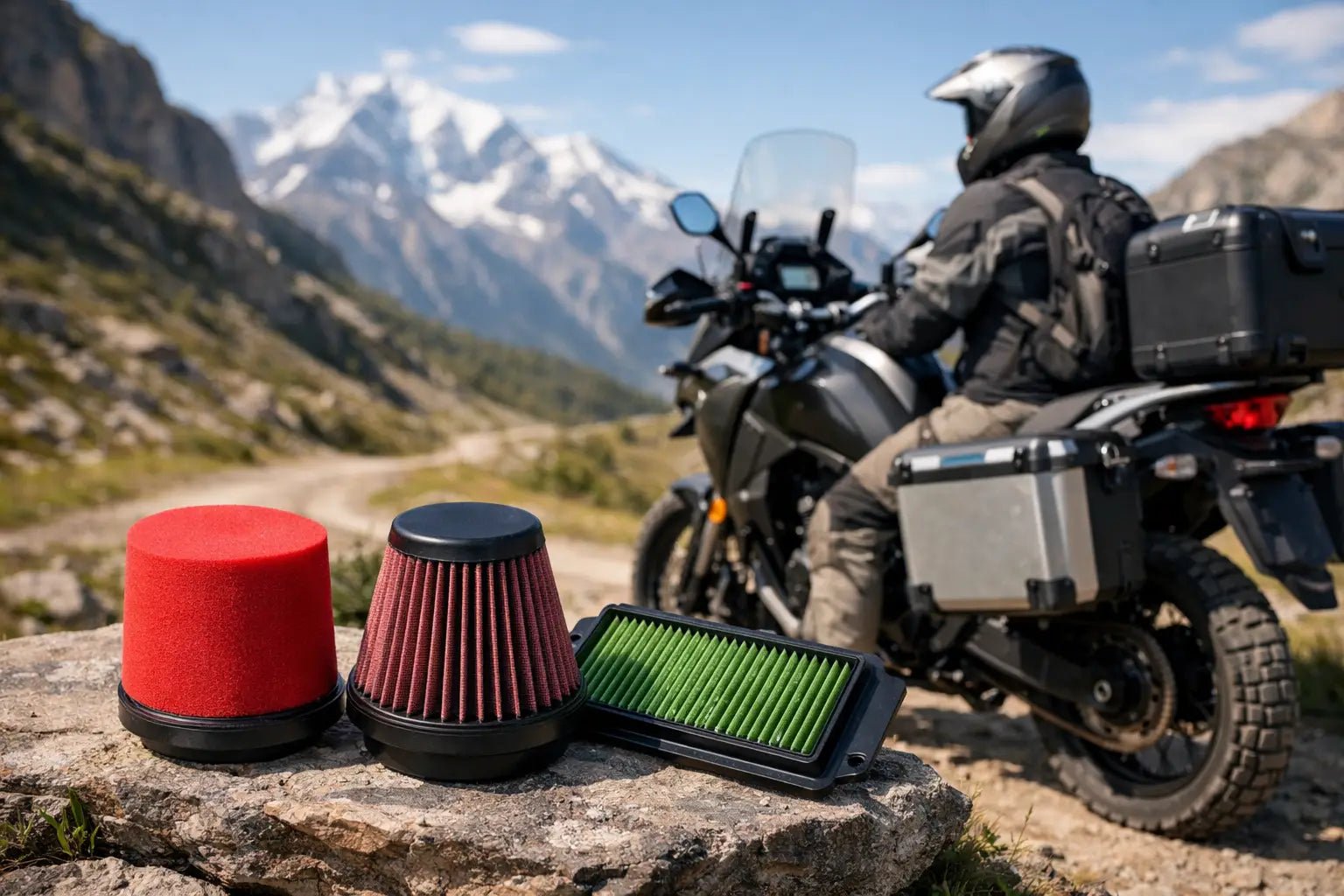 Guida filtri aria moto adventure: come scegliere - Endurrad®