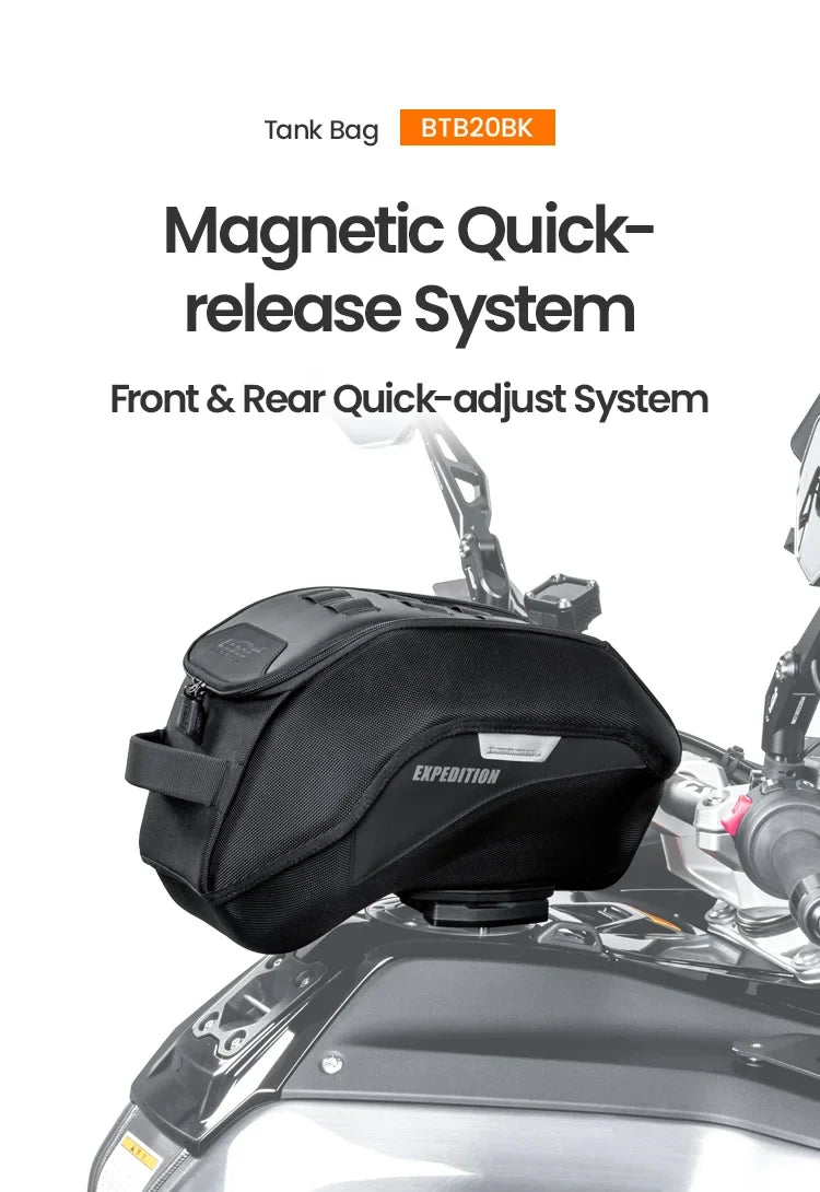 Pannello LOBOO BTB20BK sul sistema di aggancio magnetico a sgancio rapido