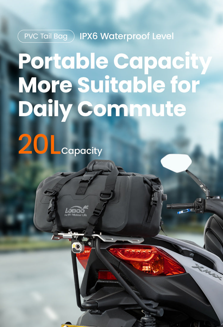 Borsa posteriore LOBOO BWB20PBK – dettaglio 11