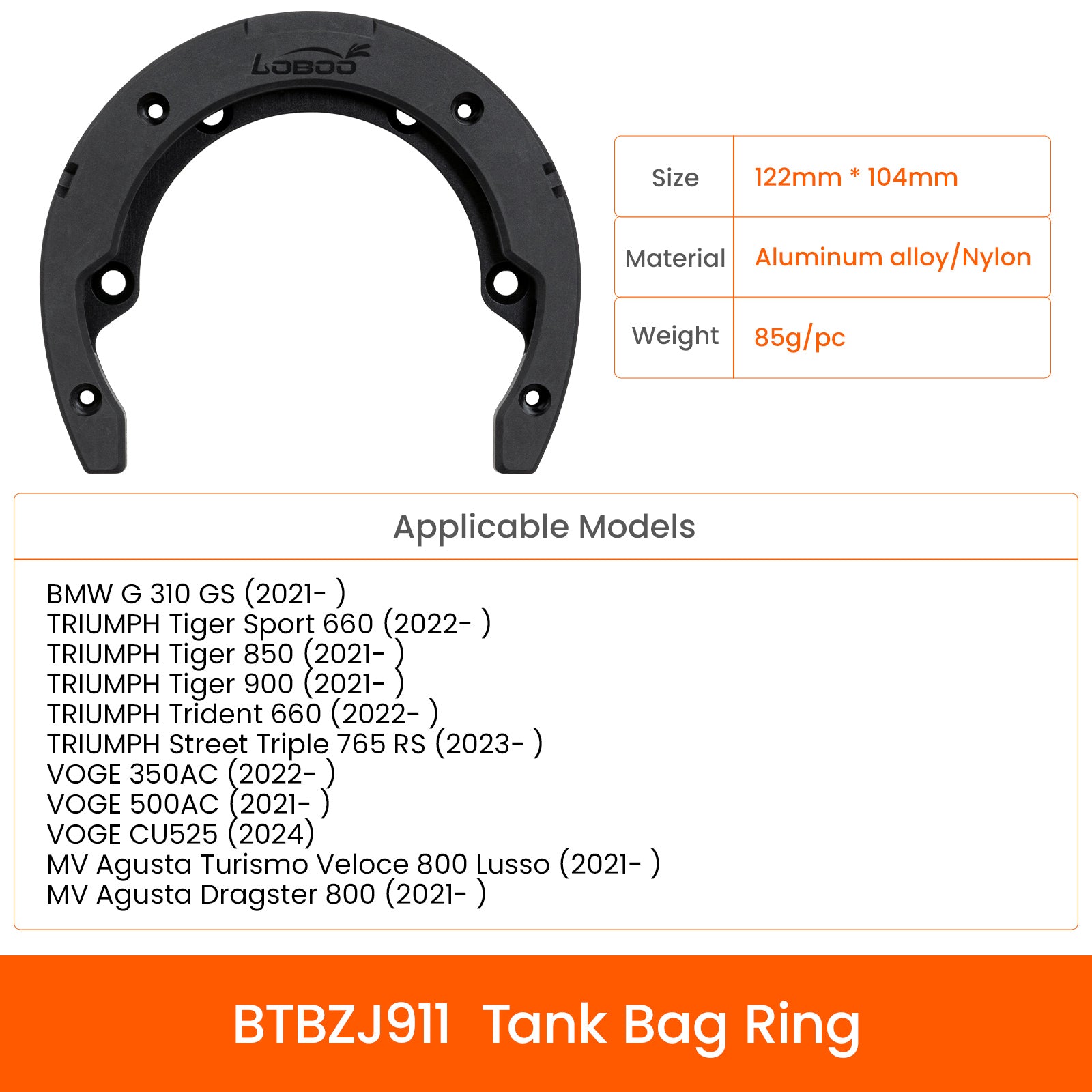 Anillas para maletas Loboo - Endurrad.com