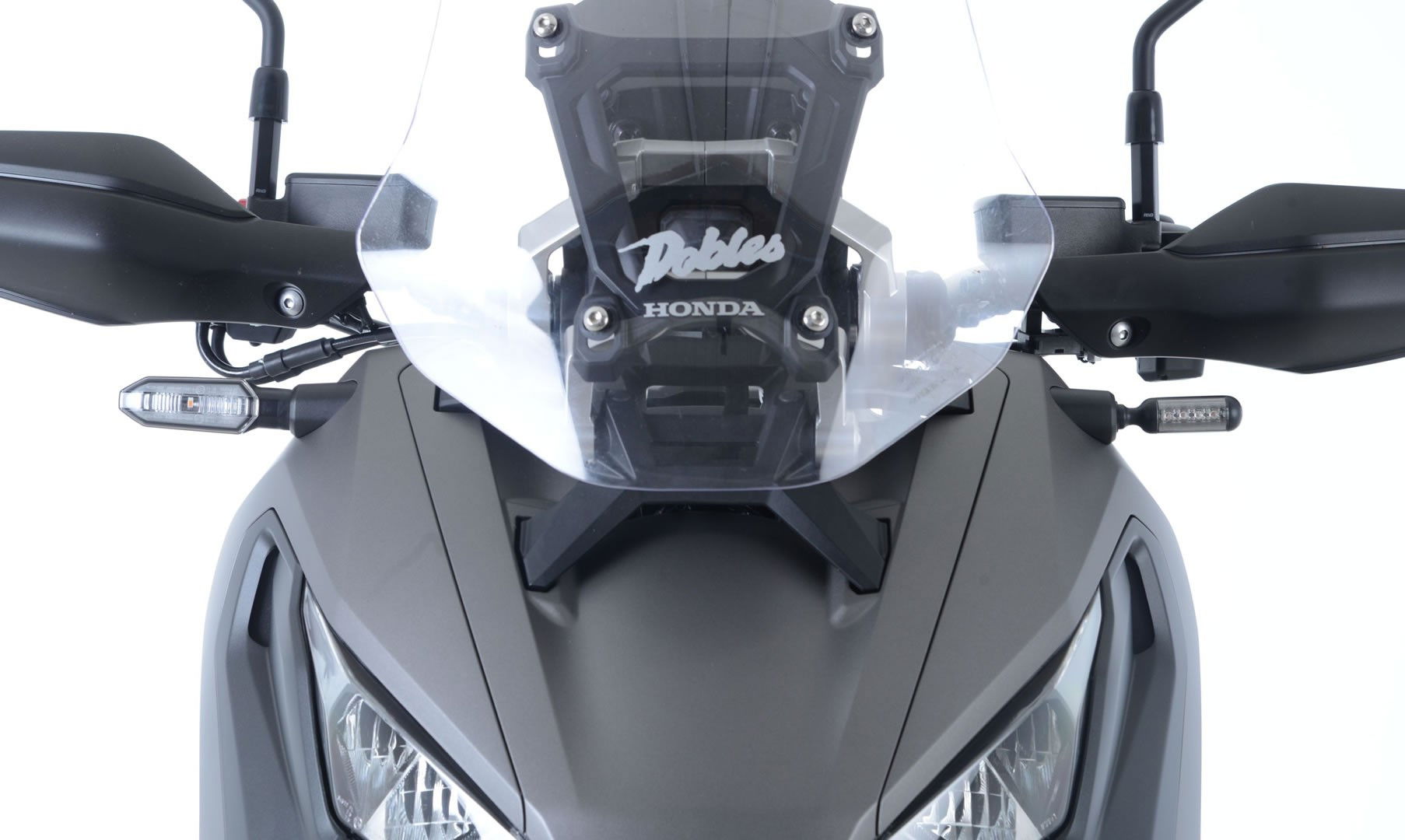 Adattatori Per Minifrecce Anteriori Per Honda X Adv CB650R 19 CBR650R 19 Uso Con Minifrecce Minifrecce Non Incluse 54688 Rg FAP0019BK - Endurrad