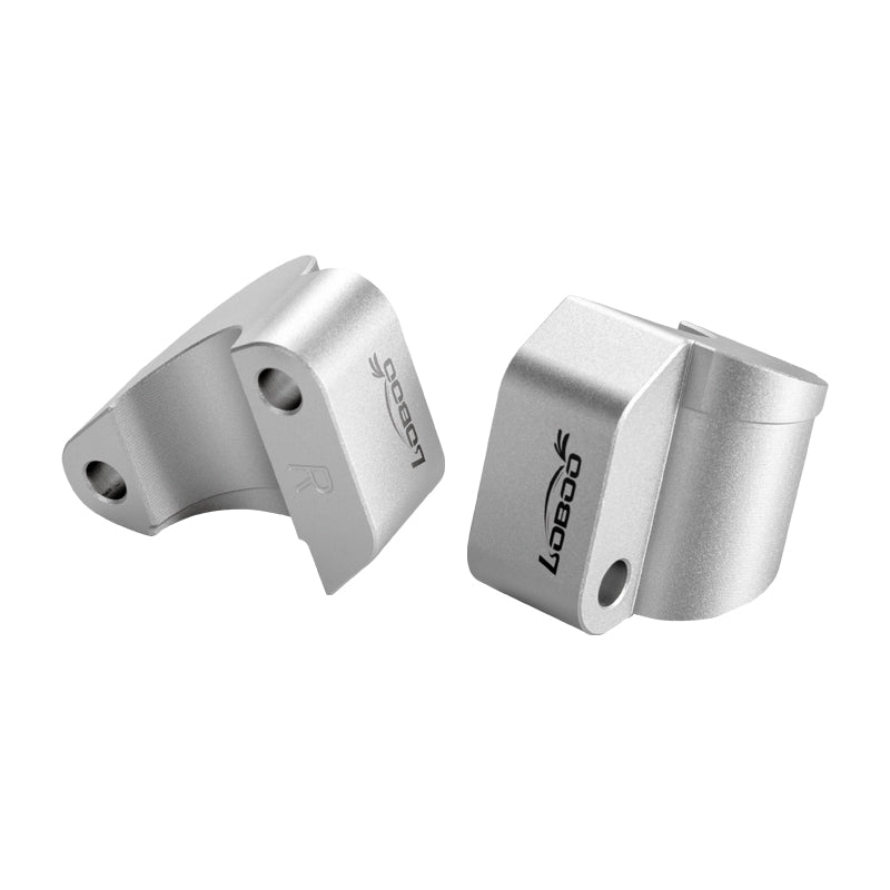 Riser LOBOO CJG921 di profilo: rialzo di 25 mm per Tiger 1200 GT Pro