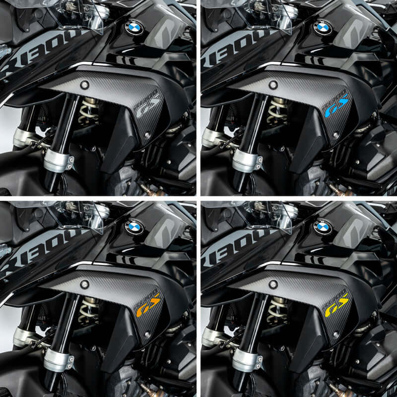 BMW R 1300 GS Conductos del radiador de fibra de carbono - Endurrad.com