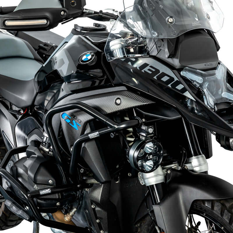 BMW R 1300 GS Conductos del radiador de fibra de carbono - Endurrad.com