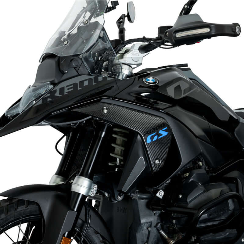 BMW R 1300 GS Conductos del radiador de fibra de carbono - Endurrad.com