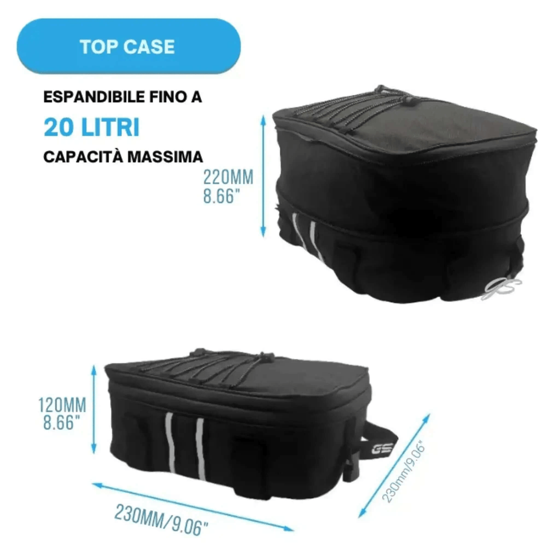 Bolsa adicional para baúl BMW GS - Endurrad.com