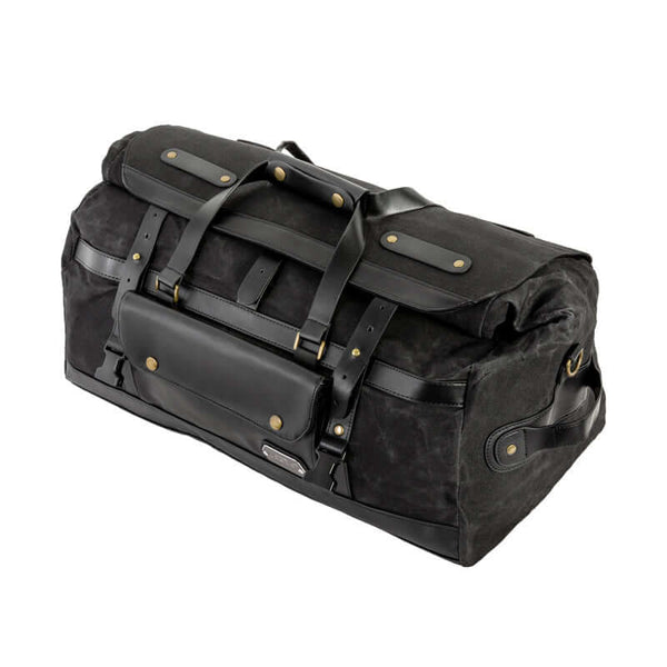 Bolsa trasera vintage LOBOO BWB40BK de 40 L en lona