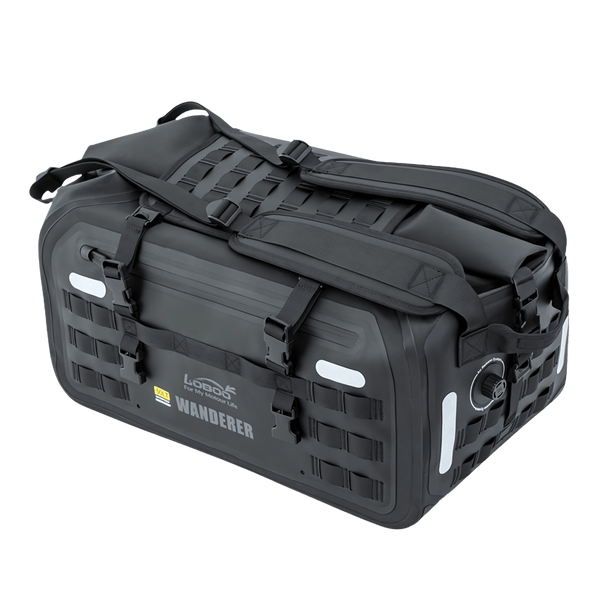 Bolsa trasera impermeable para moto de 50 L — Wanderer