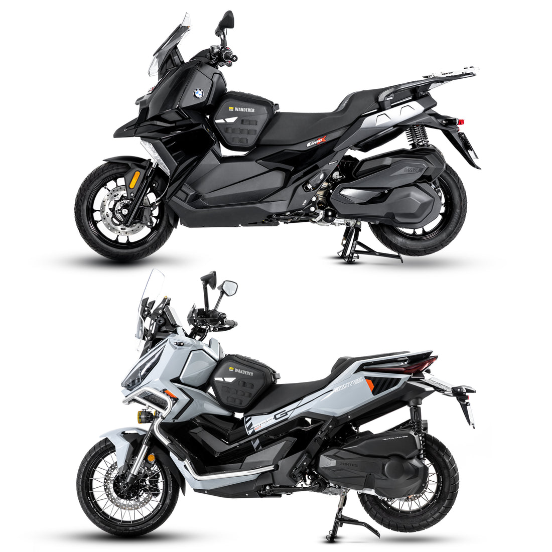 Altri scooter compatibili con la borsa tunnel, viste laterali