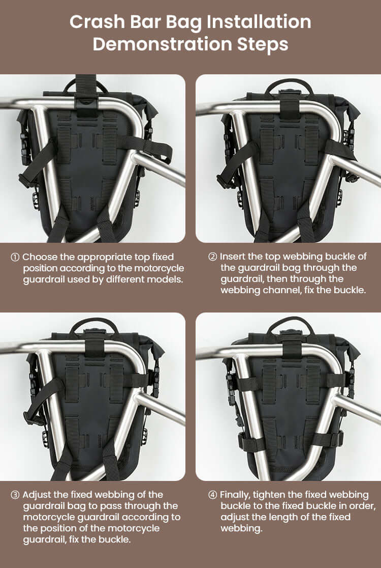 Bolsas impermeables para barra de protección 6L - Endurrad.com