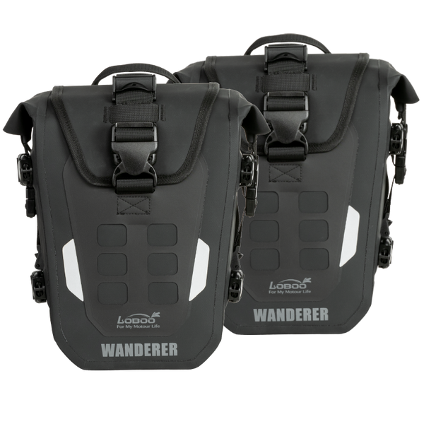 Bolsas impermeables para defensas de motor de 22-28 mm, 6 L – Pareja Wanderer