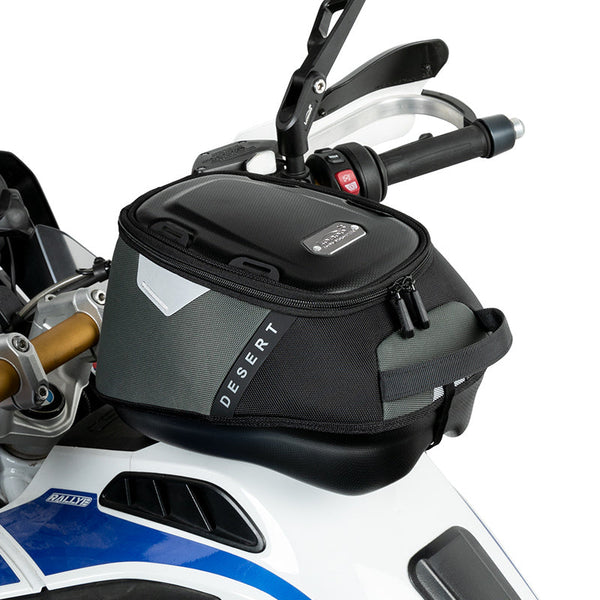 Bolsa de depósito para moto de 10 L con fijación magnética y base deslizante