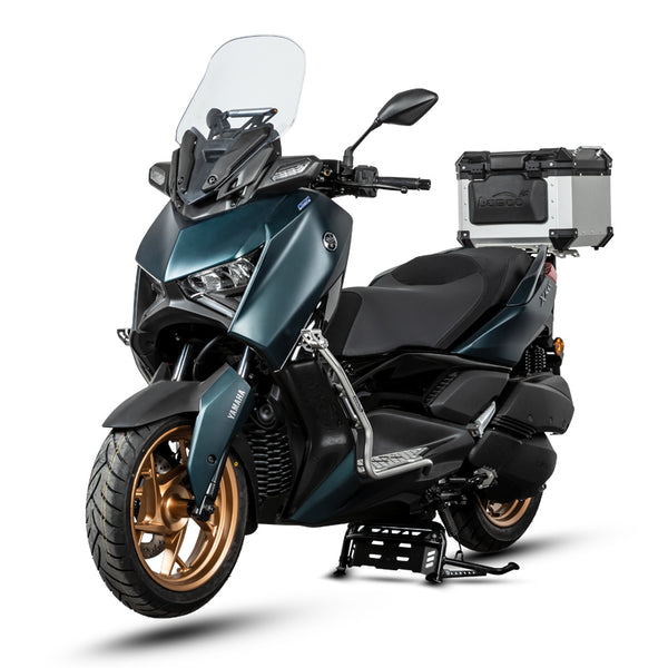 Barras de protección Yamaha XMAX 300 a partir de 2023 de acero inoxidable 304 | Ø 22 mm, con estriberas integradas