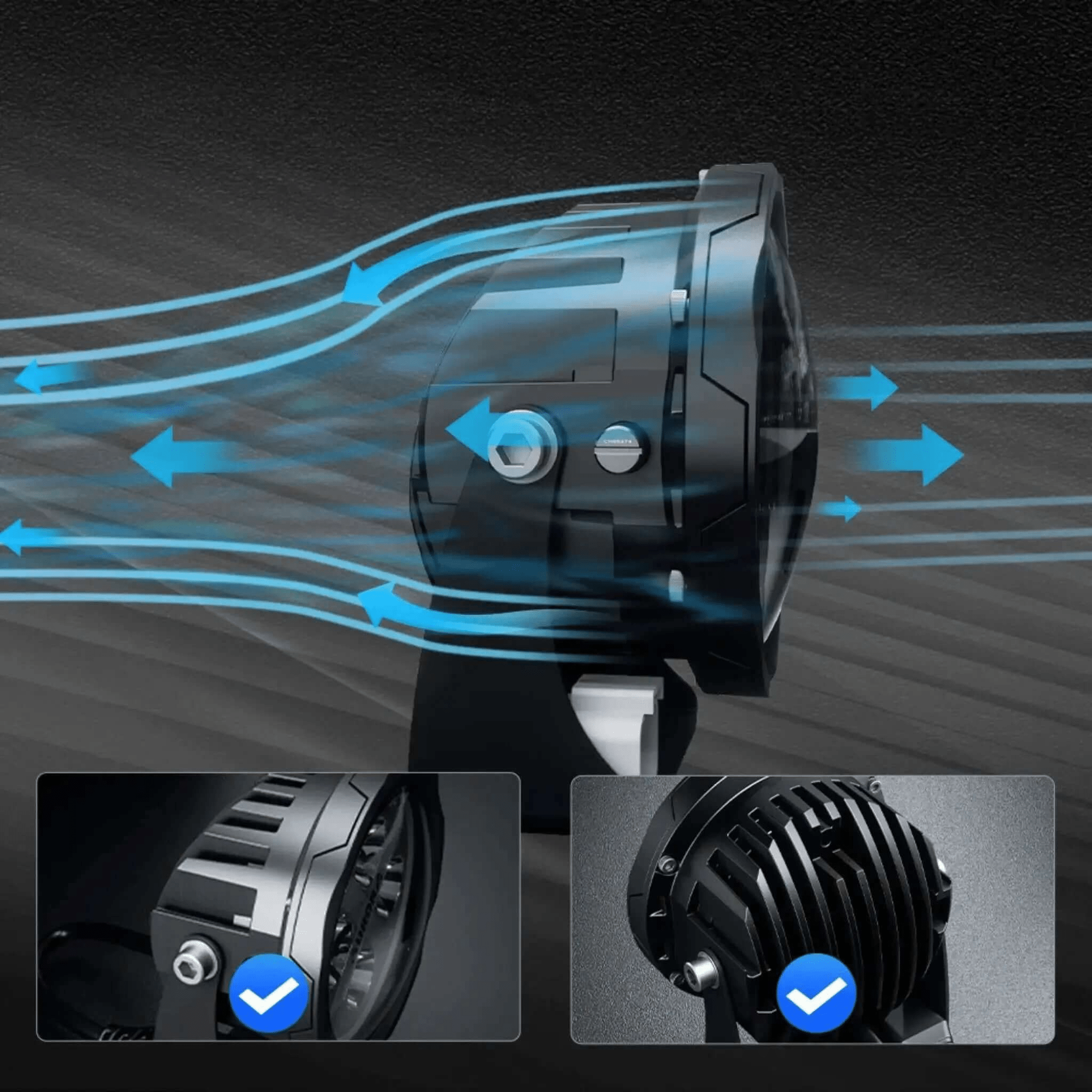 Faros multicolores para motos y todoterreno - Endurrad.com