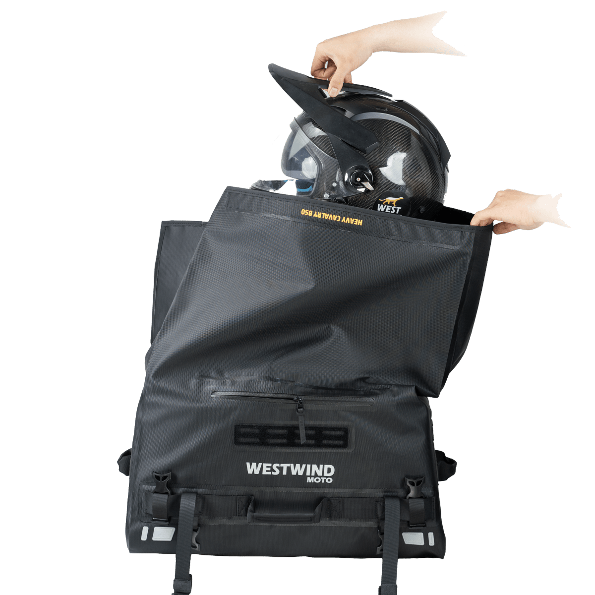 Heavy Cavalry B50 - Borsa Posteriore Moto Adventure Impermeabile (50L) - ENDURRAD