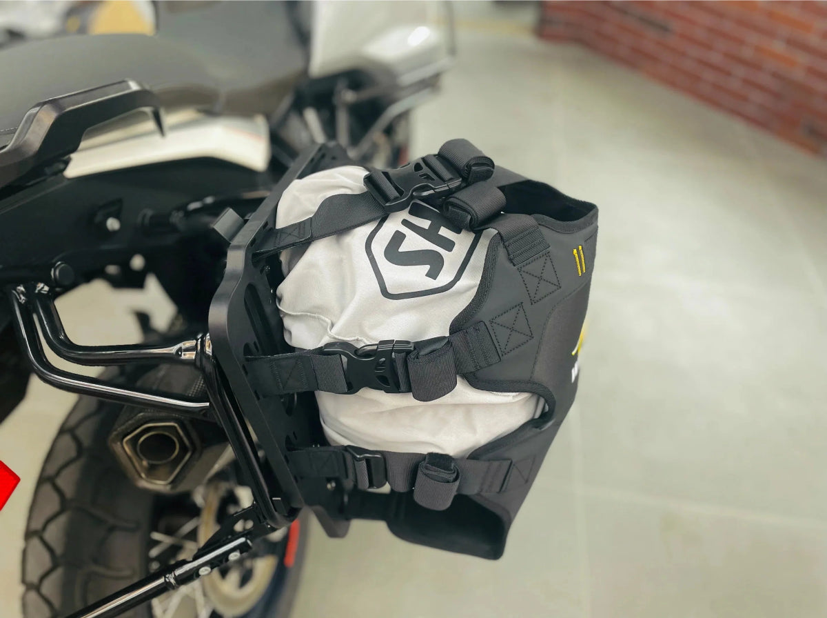 Hussar Panniers Set - Valigie Laterali Moto Semi - Rigide Impermeabili (30L/35L) - ENDURRAD