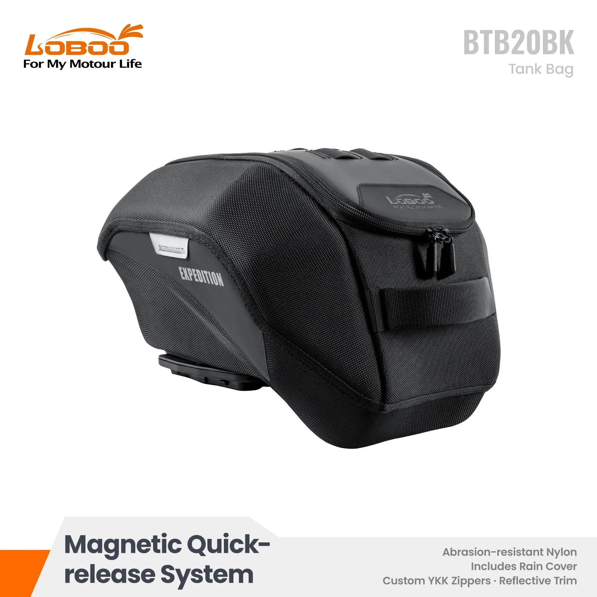 Borsa serbatoio LOBOO BTB20BK – dettaglio 2