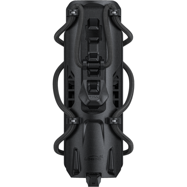 Portabotellas para moto para defensa de motor de Ø 25 mm y baúl, ajustable de 58 a 78 mm
