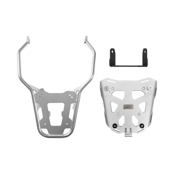 Portaequipajes trasero con placa para baúl para BMW F 900 GS a partir de 2024 | soporte para baúl superior, versión ampliada
