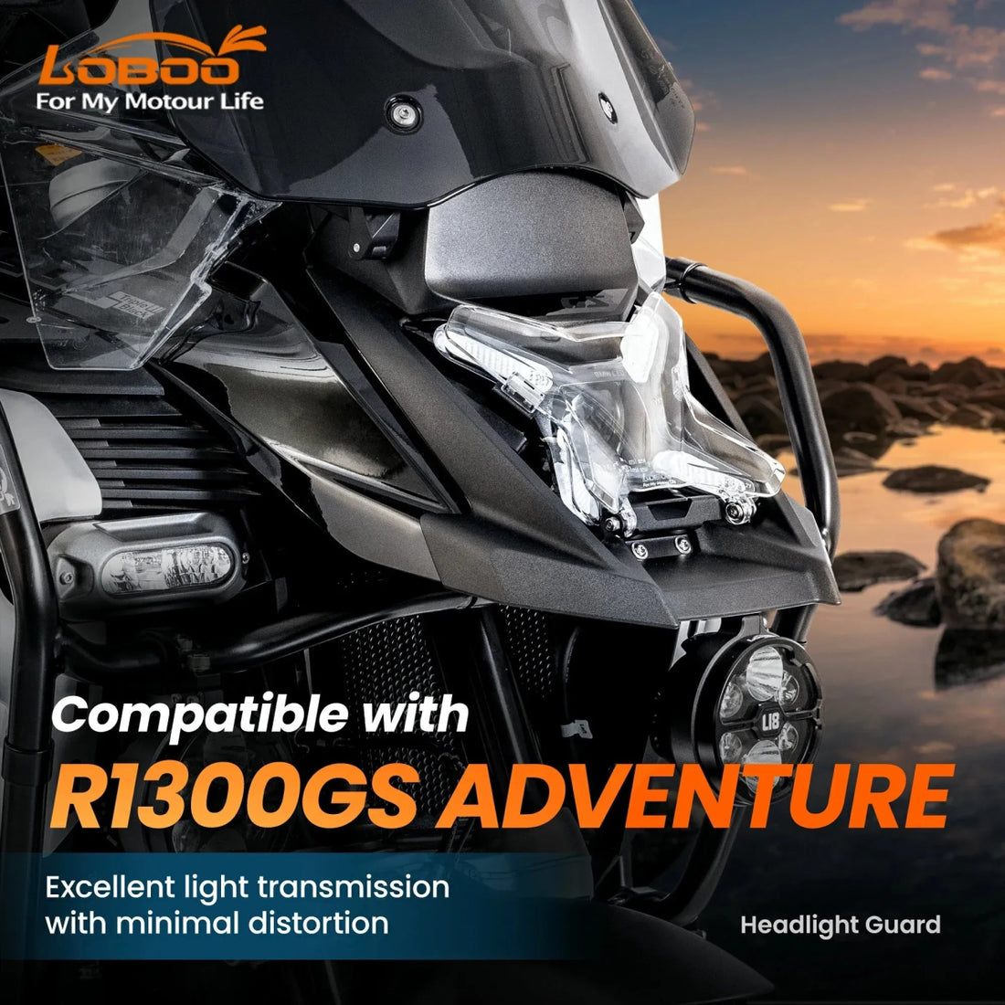 Protector de faro para BMW R 1300 GS Adventure - Endurrad.com