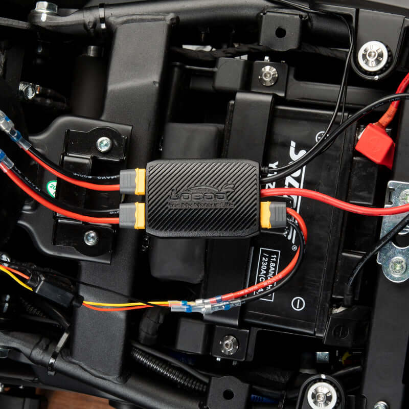 Protector inteligente para batería de moto 12V - Loboo CB20 - Endurrad.com