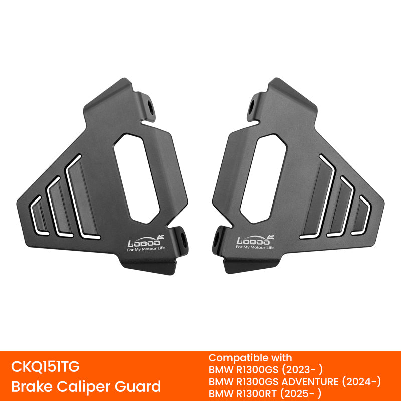 Etichetta LOBOO CKQ151TG: la coppia di protezioni e le moto compatibili dichiarate dal produttore