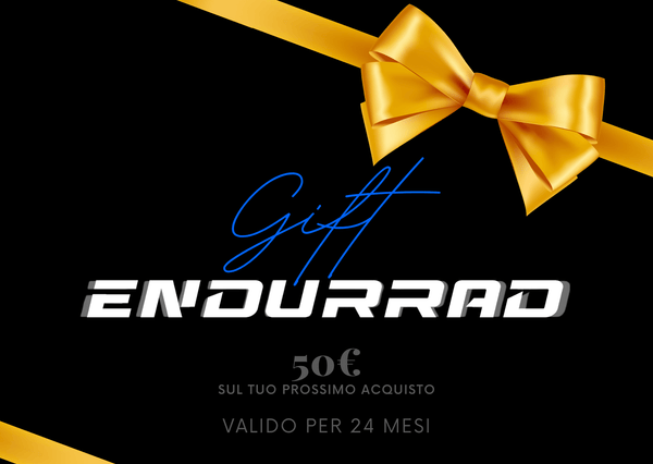 Regala aventura: ¡vale regalo Endurrad.it válido durante 24 meses!