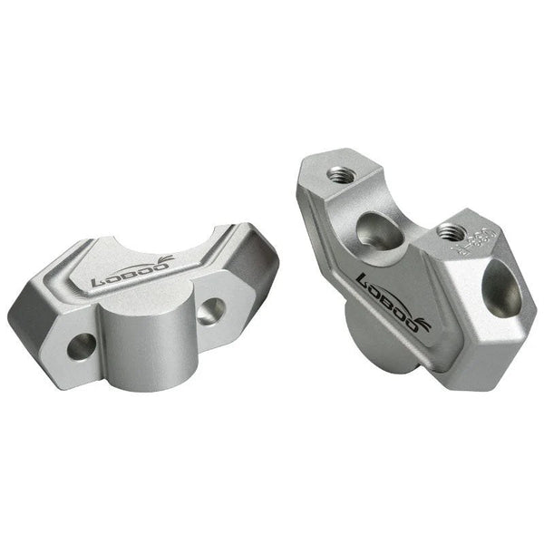 Elevador de manillar LOBOO para BMW F 850 GS y F 900 GS | Elevación de 19 mm + retroceso de 25 mm