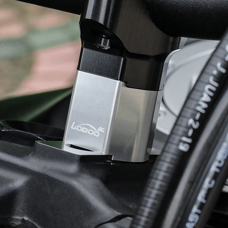 Elevador de manillar LOBOO Black para KTM Adventure y Husqvarna - Endurrad.com