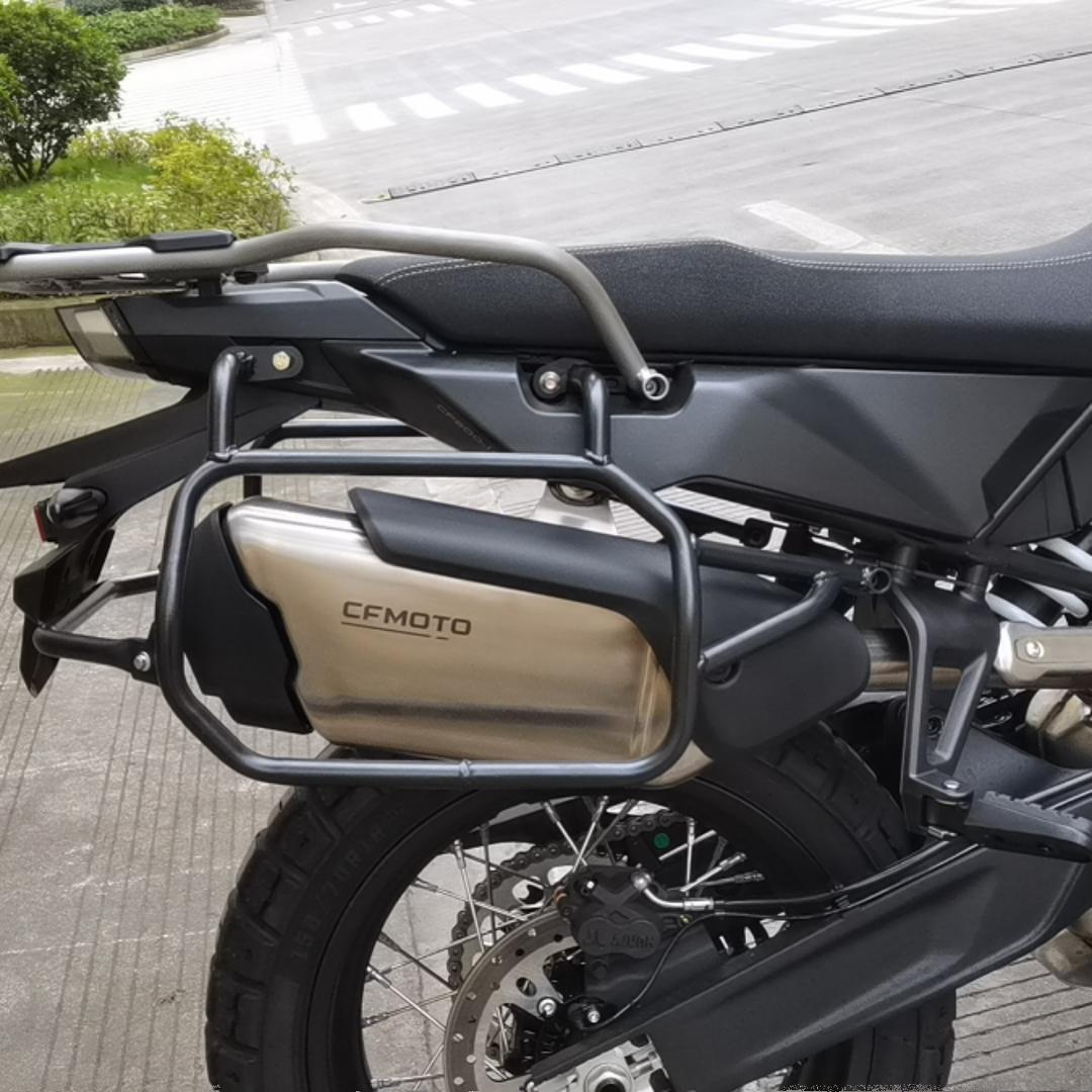Set Portapacchi CF Moto 800MT - X - Telaietti Laterali Alluminio per Borse Morbide - ENDURRAD