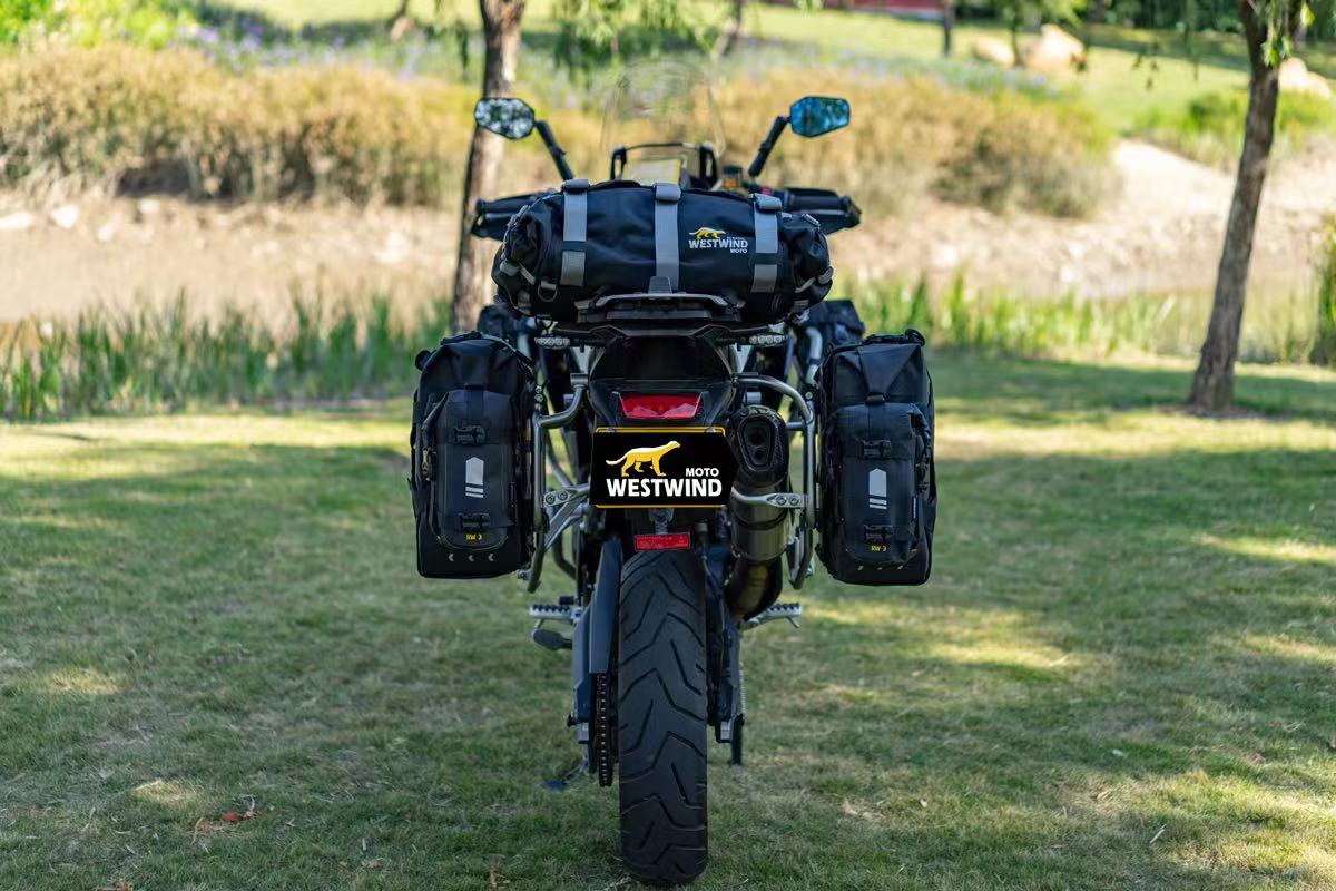 Set Portapacchi TRIUMPH TIGER 900/850 - Telaietti Laterali in Acciaio per Borse Morbide - ENDURRAD