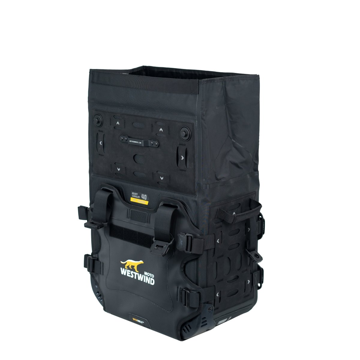 Set Valigie Laterali Moto Heavy Cavalry (33L/40L) - Soft Luggage Adventur - ENDURRAD