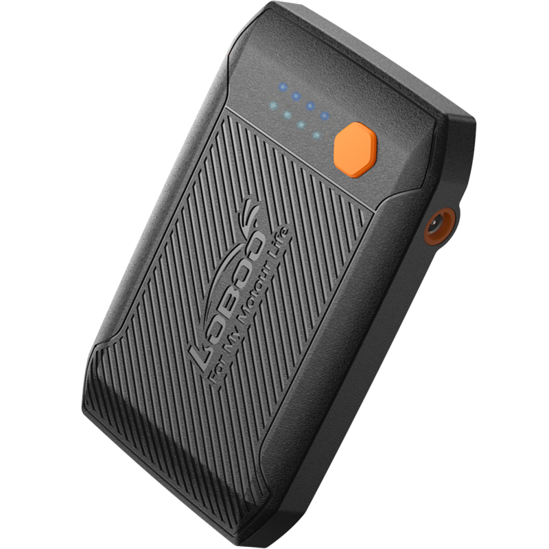 Power bank LOBOO da 5000 mAh con protezione IP65 e porta USB-C