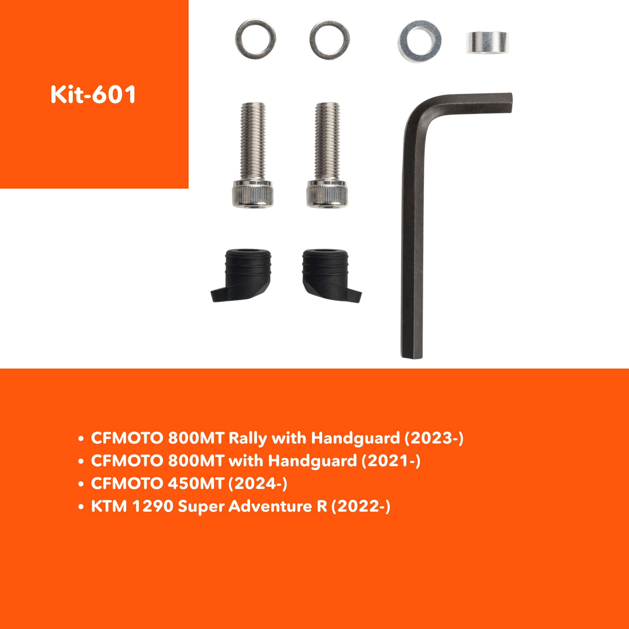 Espejos retrovisores para motocicleta RM02 Loboo - Endurrad.com
