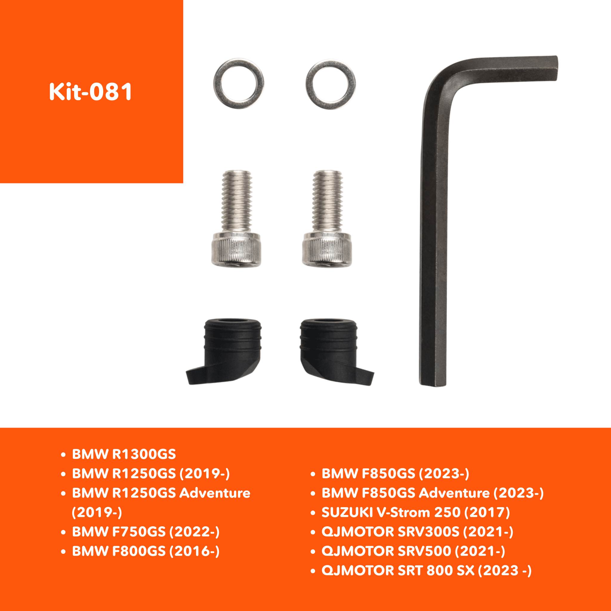 Espejos retrovisores para motocicleta RM02 Loboo - Endurrad.com