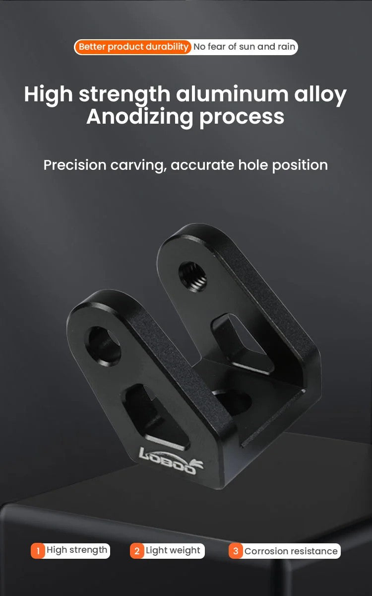 Supporto faretti CDJ131A in lega di alluminio ad alta resistenza con trattamento anodizzato