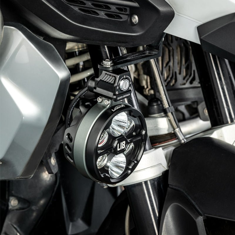 Soporte de luces de desenganche rápido LOBOO Q7 - Endurrad.com