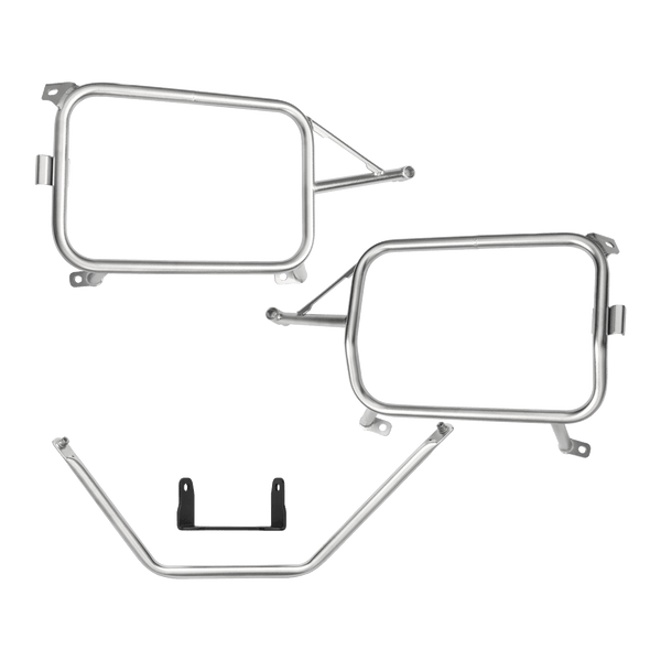 Soportes para maletas laterales para BMW F 900 GS a partir de 2024 | estructura conectada, montaje sin perforaciones