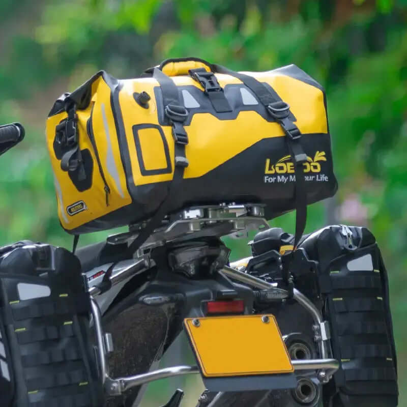 Maleta trasera impermeable para moto - Endurrad.com
