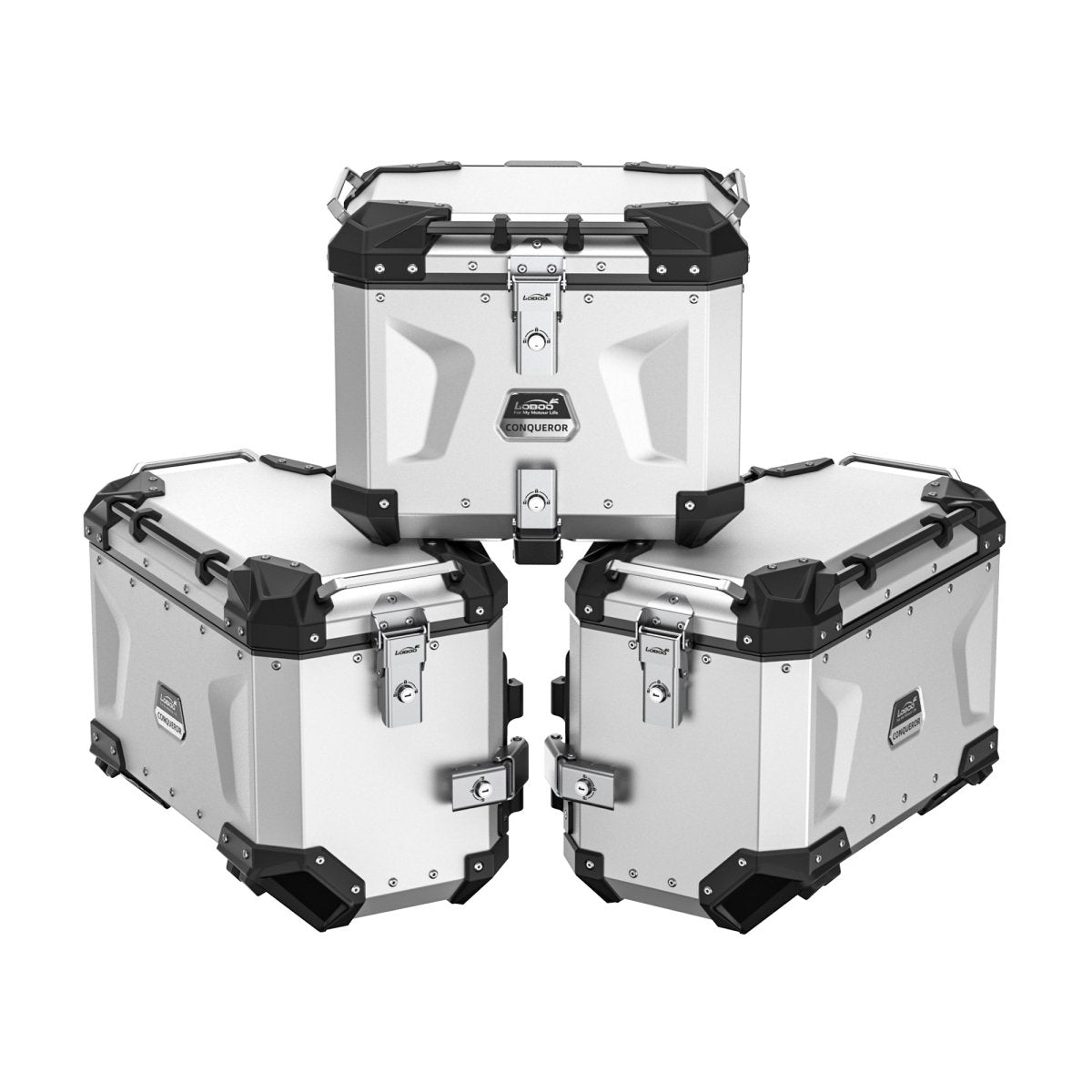 Maletas CONQUEROR BMW R 1300 GS LOBOO - Endurrad.com