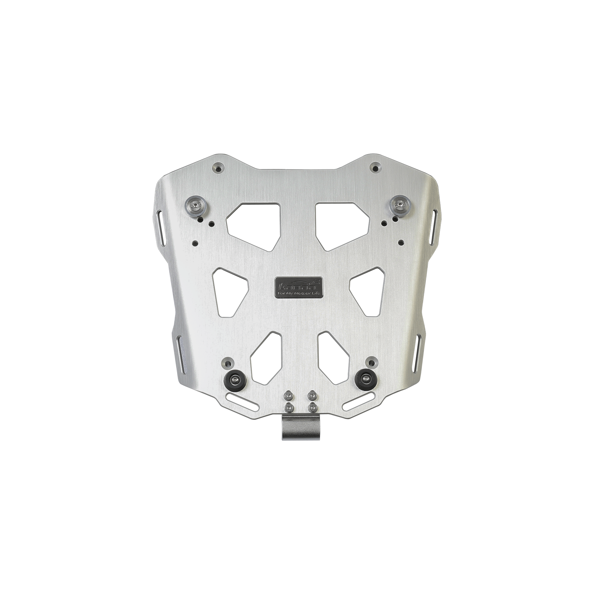 Piastra top case LOBOO JPT131WA in alluminio, condivisa tra BMW R 1300 GS e R 1300 GS Adventure