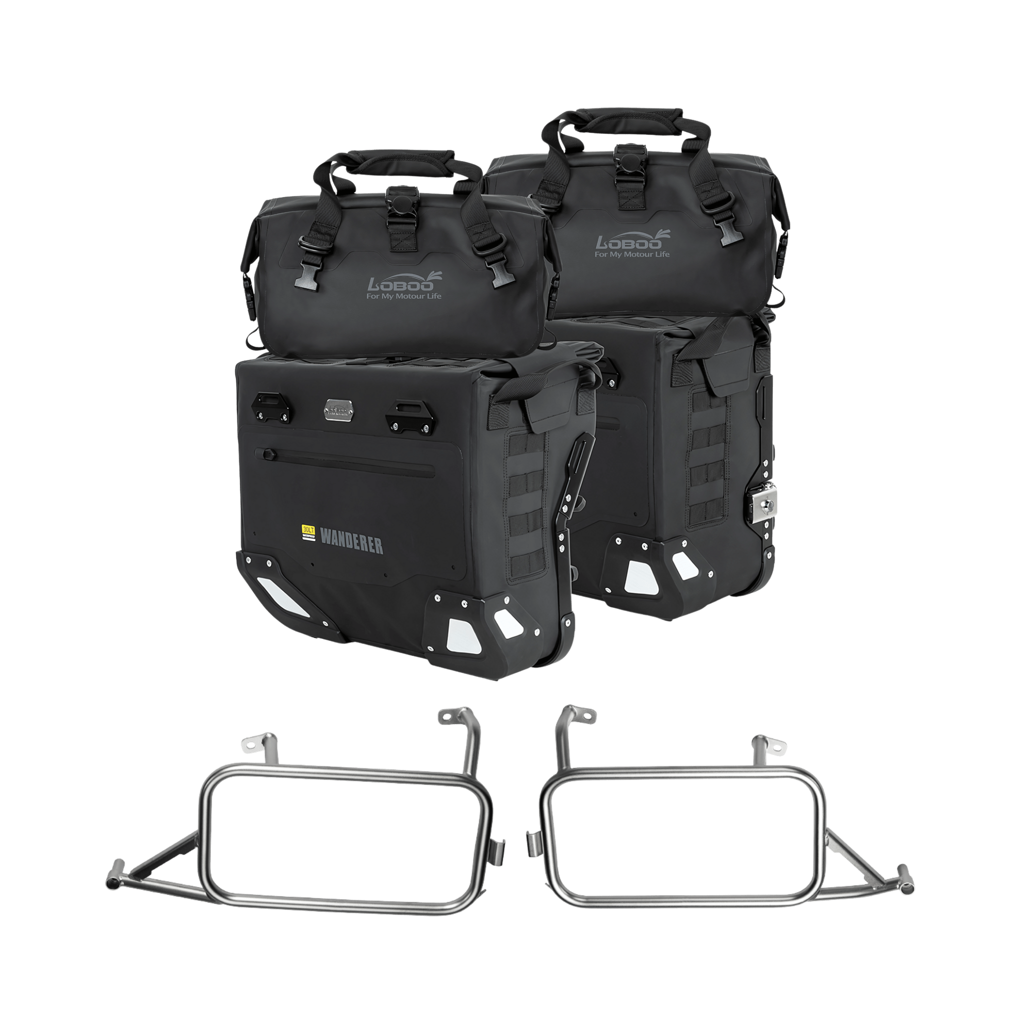 Maletas laterales Triumph Tiger 1200 GT PRO - Endurrad.com