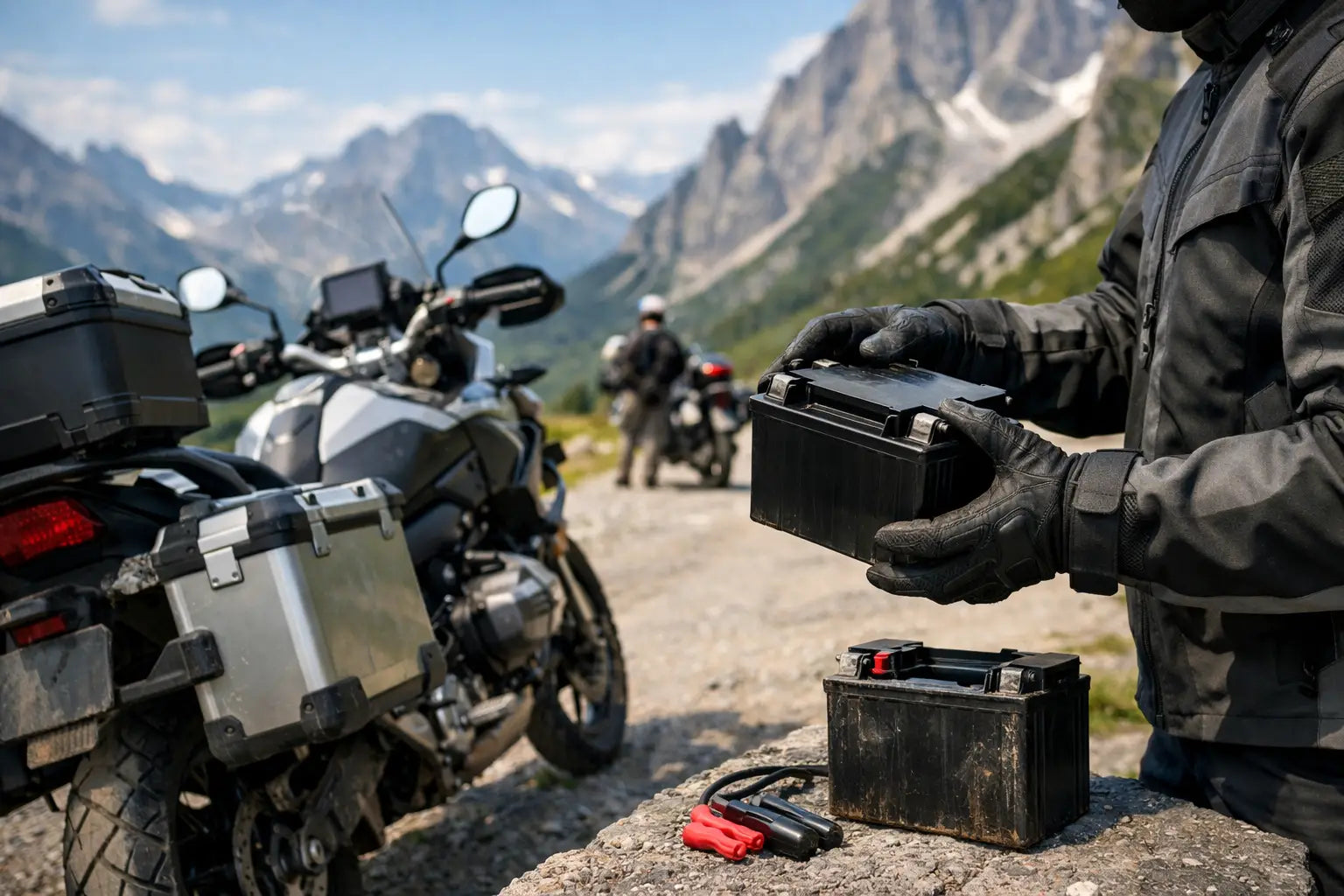 Quando cambiare batteria moto touring