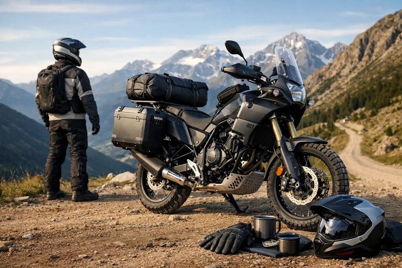 Accesorios Yamaha Ténéré 700 de viaje: qué necesitas