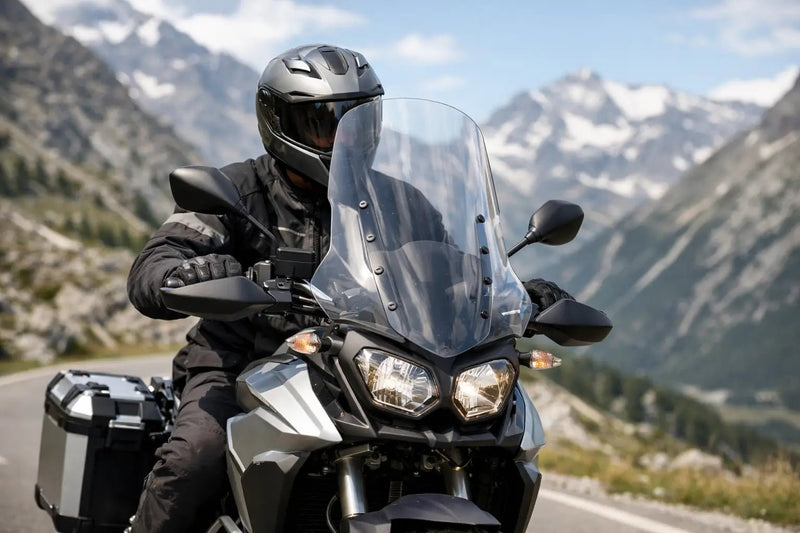 Cómo elegir la cúpula de moto alta