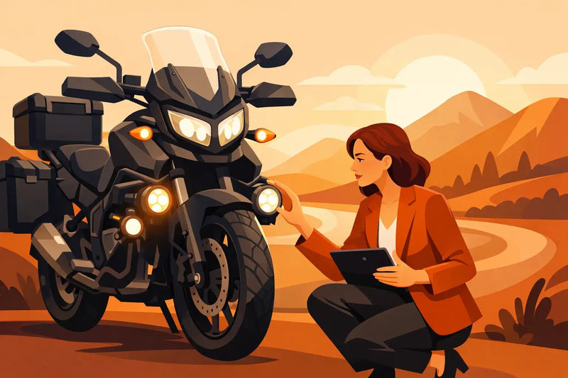 Iluminación LED de DENALI Electronics para motos: gama, precios y cómo configurarla