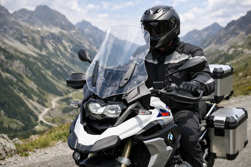 Parabrisas elevado BMW GS: cómo elegirlo