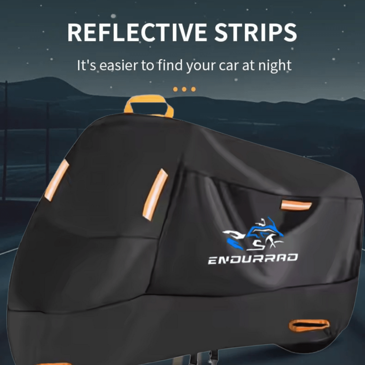 Funda impermeable para moto 210D: protección total para tu moto en cualquier estación - Endurrad®