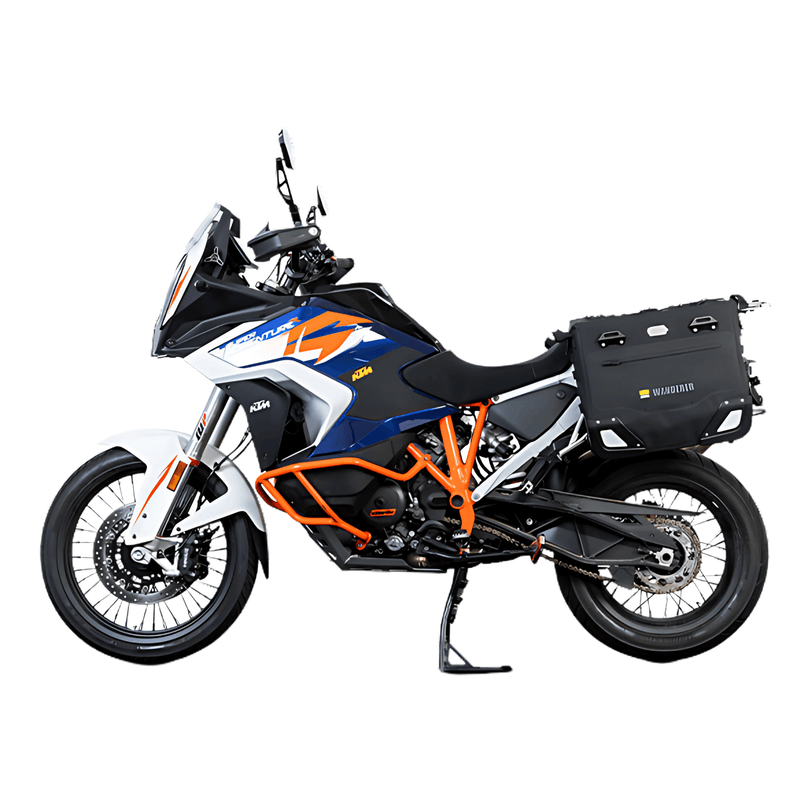 Maletas semirrígidas para KTM 1290 Super Adventure: las Wanderer en los bastidores JP251B