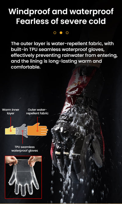 Guanti riscaldati LOBOO – dettaglio 16